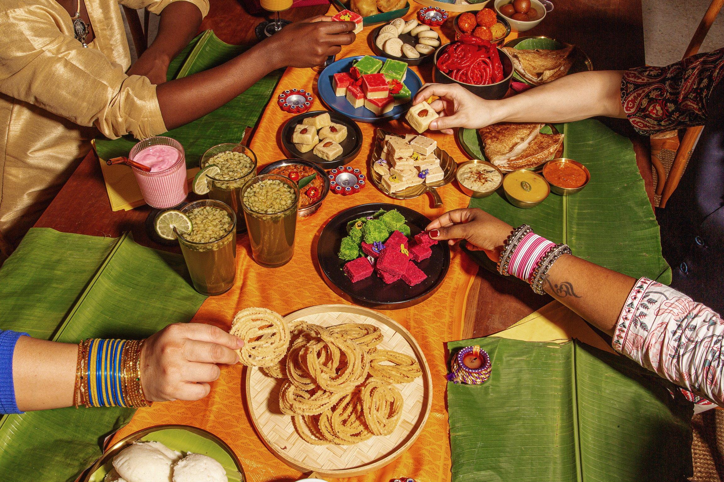 Abundant Diwali Feast 